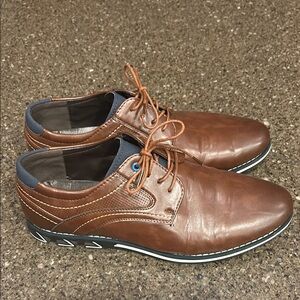 Gatsby leather Men's casual 10.5